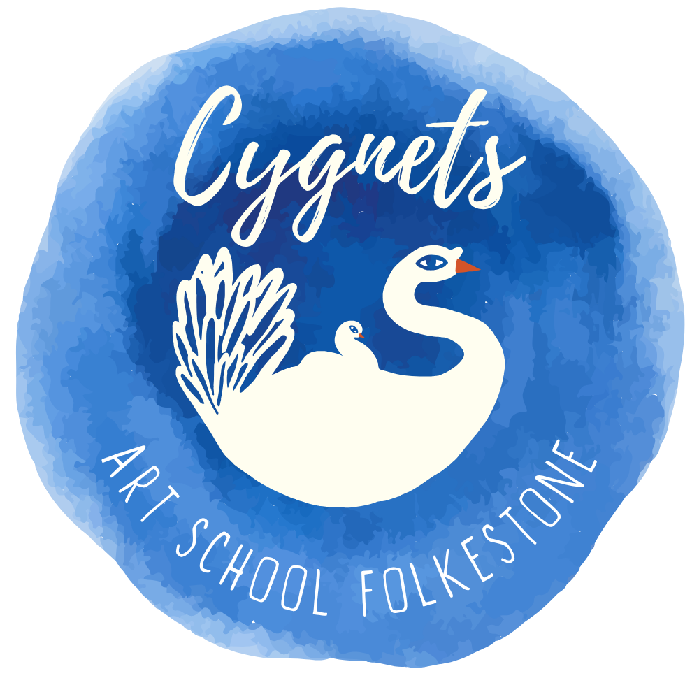 Cygnets Art School Folkestone club logo