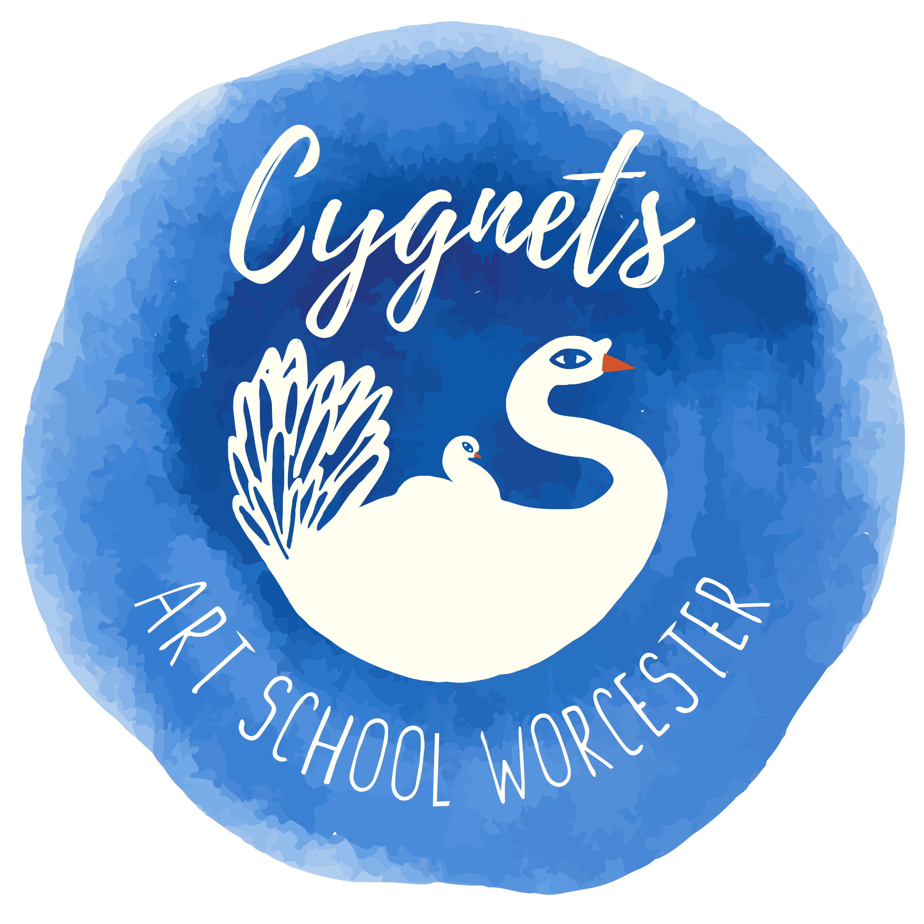 Cygnets Art School Worcester club logo