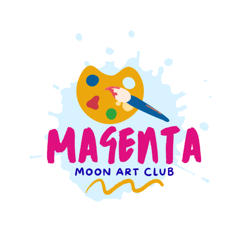 Magenta Moon art Club  club logo