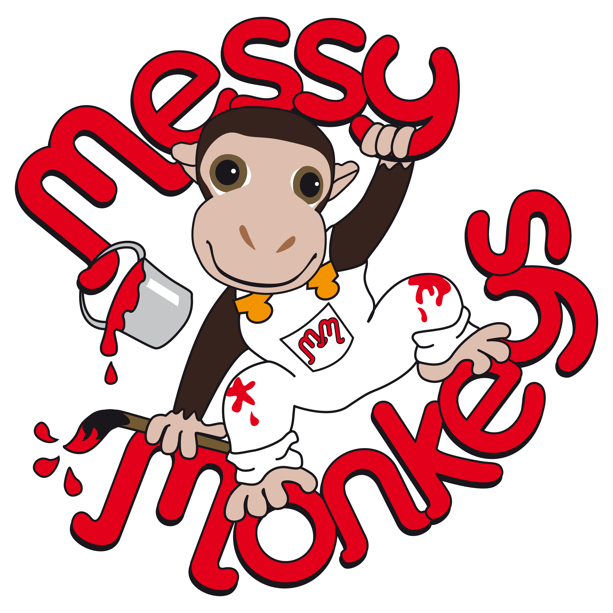 Messy Monkeys Dudley and Kiddermister club logo