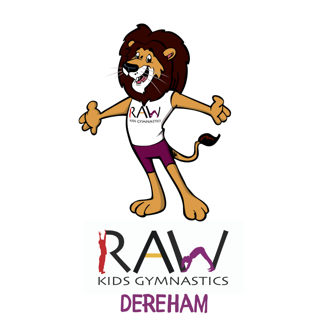 RAW Kids Gymnastics Dereham club logo