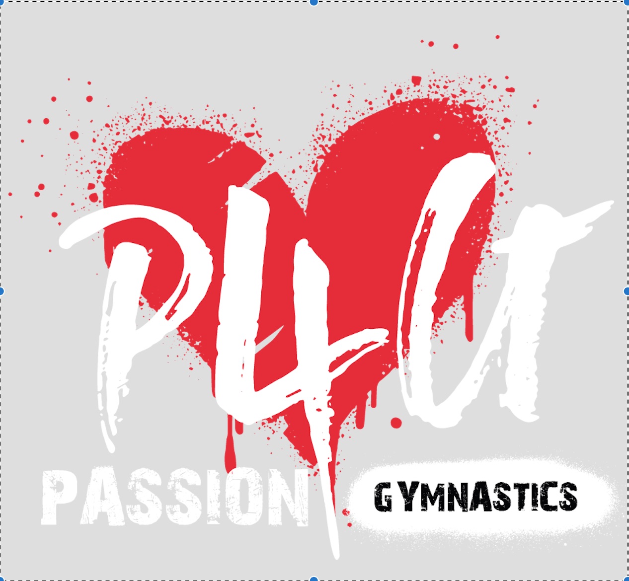 P4Gymnastics club logo