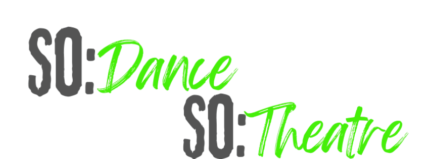 SO:Dance & SO:Theatre club logo